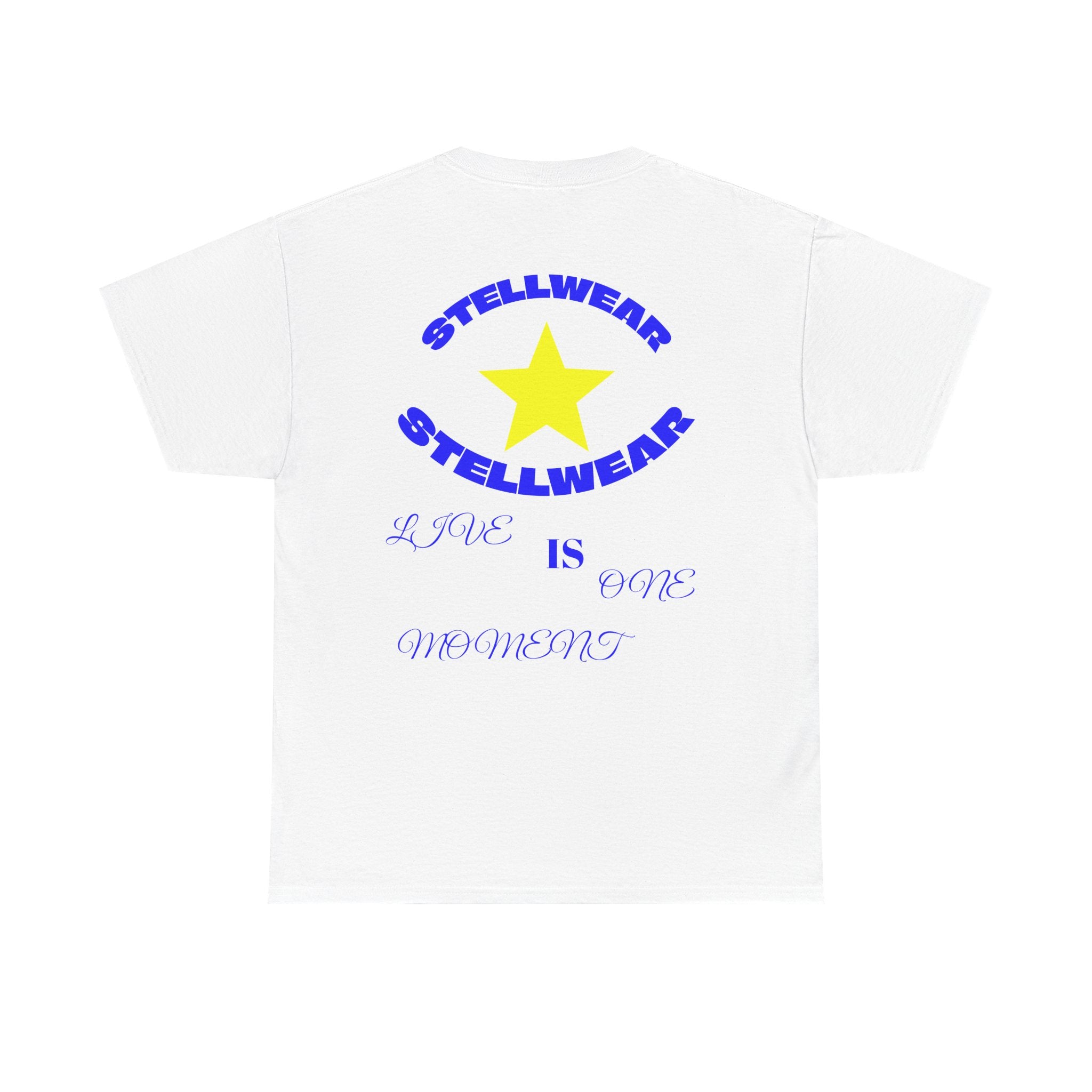 Unisex Cotton Tee - Stellar Moment Design, Casual Tee, Graphic T-Shirt, Comfortable Style, Everyday Wear, Gift for Friends