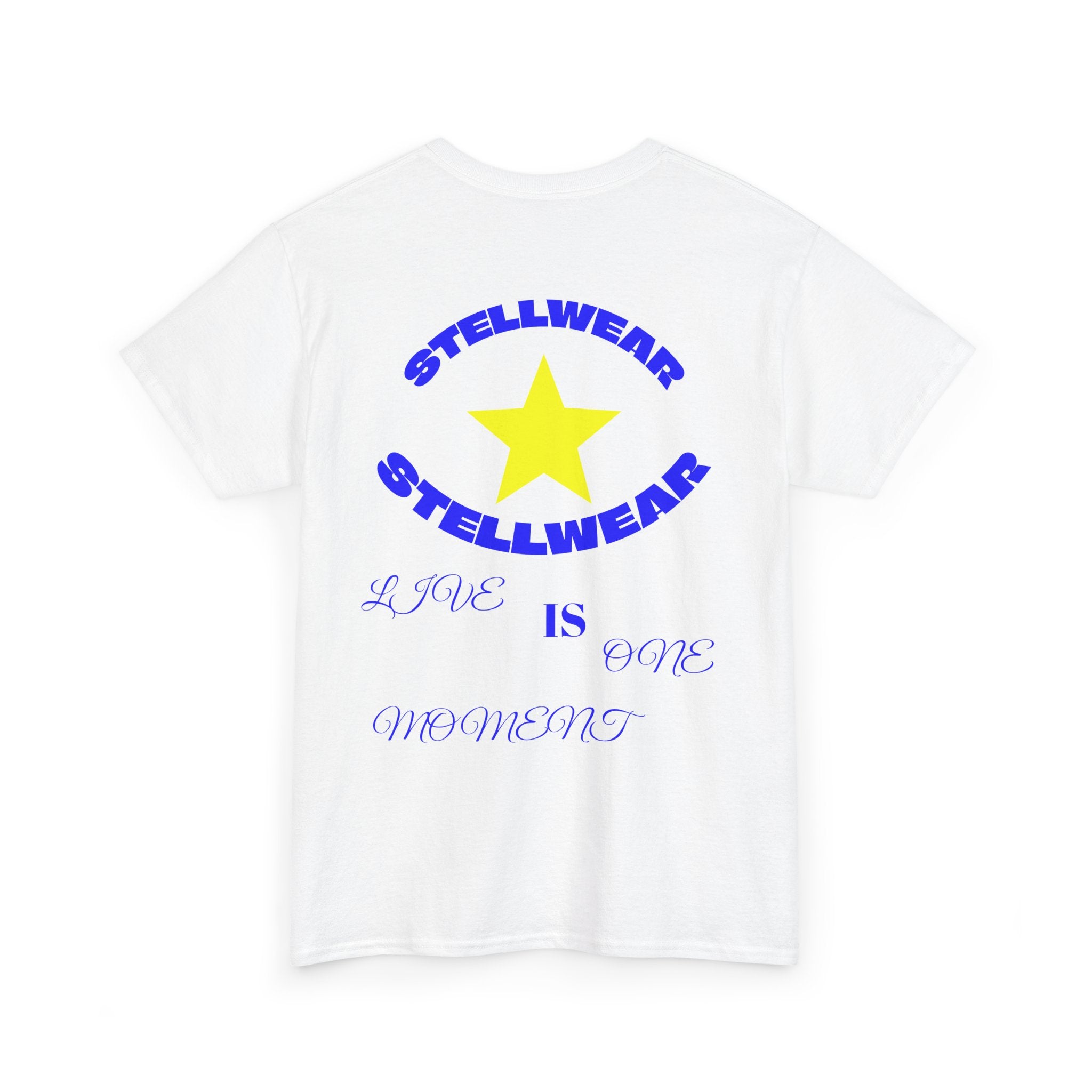 Unisex Cotton Tee - Stellar Moment Design, Casual Tee, Graphic T-Shirt, Comfortable Style, Everyday Wear, Gift for Friends